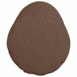 Cuscini a rullo 2 pcs Marrone  25 x 70 cm Tessuto