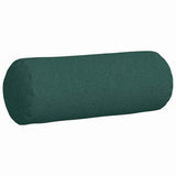 Cuscini a rullo 2 pcs Verde Scuro  25 x 70 cm Tessuto