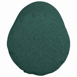 Cuscini a rullo 2 pcs Verde Scuro  25 x 70 cm Tessuto