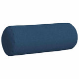 Cuscini a rullo 2 pcs Blu  25 x 70 cm Tessuto