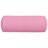 Cuscini a rullo 2 pcs Rosa  25 x 70 cm Tessuto