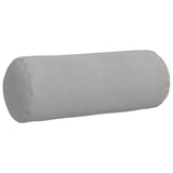 Cuscini a rullo 2 pcs Grigio chiaro  25 x 70 cm