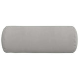 Cuscini a rullo 2 pcs Grigio chiaro  25 x 70 cm