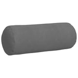 Cuscini a rullo 2 pcs Grigio scuro  25 x 70 cm