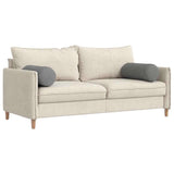 Cuscini a rullo 2 pcs Grigio scuro  25 x 70 cm