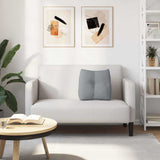 Cuscino per Schiena Grigio chiaro 45 x 24 x 50 cm Tessuto