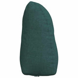 Cuscino per Schiena Verde Scuro 45 x 24 x 50 cm Tessuto