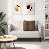 Cuscino per Schiena Marrone 60 x 24 x 50 cm Tessuto