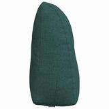 Cuscino per Schiena Verde Scuro 60 x 24 x 50 cm Tessuto