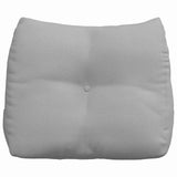 Cuscino per Schiena Grigio Nuvola 60 x 24 x 50 cm Tessuto