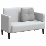 Cuscino per Schiena Grigio Nuvola 60 x 24 x 50 cm Tessuto