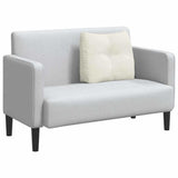 Cuscino per Schiena Crema 60 x 24 x 50 cm Velluto