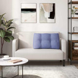 Cuscino per Schiena Blu jeans 80 x 24 x 50 cm Tessuto