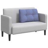 Cuscino per Schiena Blu jeans 80 x 24 x 50 cm Tessuto