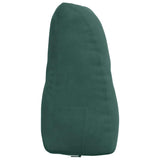 Cuscino per Schiena Verde Scuro 80 x 24 x 50 cm Velluto