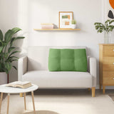 Cuscino per Schiena Verde chiaro 80 x 24 x 50 cm Velluto