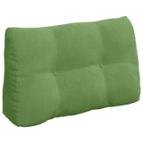 Cuscino per Schiena Verde chiaro 80 x 24 x 50 cm Velluto