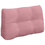 Cuscino per Schiena Rosa 80 x 24 x 50 cm Velluto