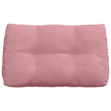 Cuscino per Schiena Rosa 80 x 24 x 50 cm Velluto