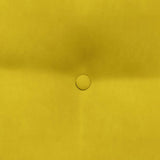 Cuscino per Schiena Giallo 80 x 24 x 50 cm Velluto