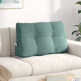 Cuscino per Schiena Verde Mare 80 x 24 x 50 cm Velluto