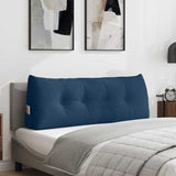 Cuscino per Schiena Blu 120 x 24 x 50 cm Tessuto
