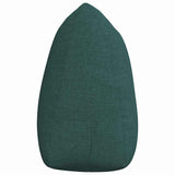 Cuscino per Schiena Verde Scuro 140 x 24 x 50 cm Tessuto