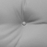 Cuscino per Schiena Grigio Nuvola 140 x 24 x 50 cm Tessuto