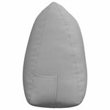 Cuscino per Schiena Grigio Nuvola 140 x 24 x 50 cm Tessuto