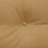 Cuscino per Schiena Marrone 160 x 24 x 50 cm Velluto