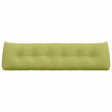 Cuscino per Schiena Verde chiaro 180 x 24 x 50 cm Tessuto