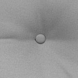 Cuscino per Schiena Grigio Nuvola 180 x 24 x 50 cm Tessuto