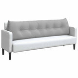 Cuscino per Schiena Grigio Nuvola 180 x 24 x 50 cm Tessuto