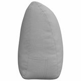 Cuscino per Schiena Grigio Nuvola 180 x 24 x 50 cm Tessuto