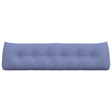 Cuscino per Schiena Blu jeans 180 x 24 x 50 cm Tessuto
