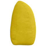 Cuscino per Schiena Giallo 180 x 24 x 50 cm Velluto