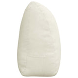 Cuscino per Schiena Crema 180 x 24 x 50 cm Velluto