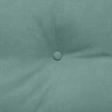 Cuscino per Schiena Verde Mare 180 x 24 x 50 cm Velluto