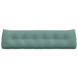 Cuscino per Schiena Verde Mare 180 x 24 x 50 cm Velluto
