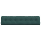 Cuscino per Schiena Verde Scuro 200 x 24 x 50 cm Tessuto