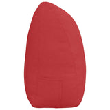 Cuscino per Schiena Rosso 200 x 24 x 50 cm Tessuto