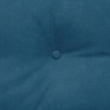Cuscino per Schiena Blu 200 x 24 x 50 cm Velluto
