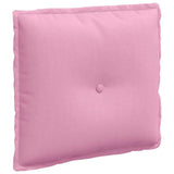 Cuscino per Schiena Rosa 50 x 19 x 45 cm Tessuto