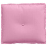 Cuscino per Schiena Rosa 50 x 19 x 45 cm Tessuto