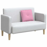 Cuscino per Schiena Rosa 50 x 19 x 45 cm Tessuto