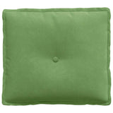 Cuscino per Schiena Verde chiaro 50 x 45 cm Tessuto in Cords