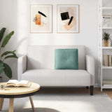 Cuscino per Schiena Verde Mare 50 x 45 cm Tessuto in Cords