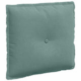 Cuscino per Schiena Verde Mare 50 x 45 cm Tessuto in Cords
