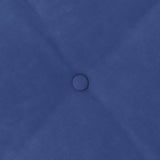 Cuscino per Schiena Blu Polizia 50 x 45 cm Tessuto in Cords