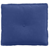 Cuscino per Schiena Blu Polizia 50 x 45 cm Tessuto in Cords